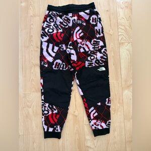 Men's The North Face Cole Navin Printed Denali Polartec Fleece Pants NWOT SM